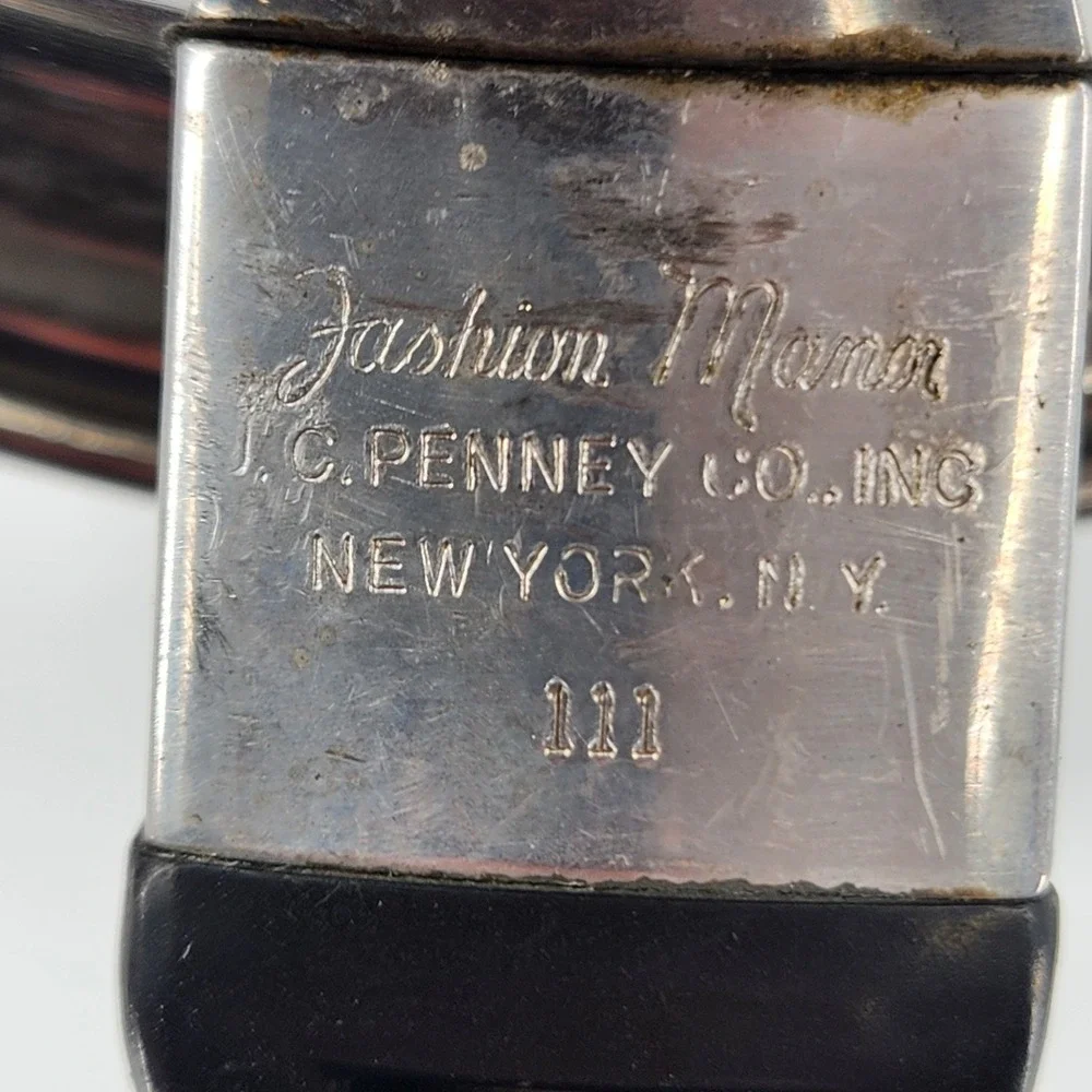 Vintage JCPenney Fashion Manor Saucepan 8 Inch Stainless Steel USA